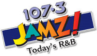 107.3 Jamz today's r&b logo